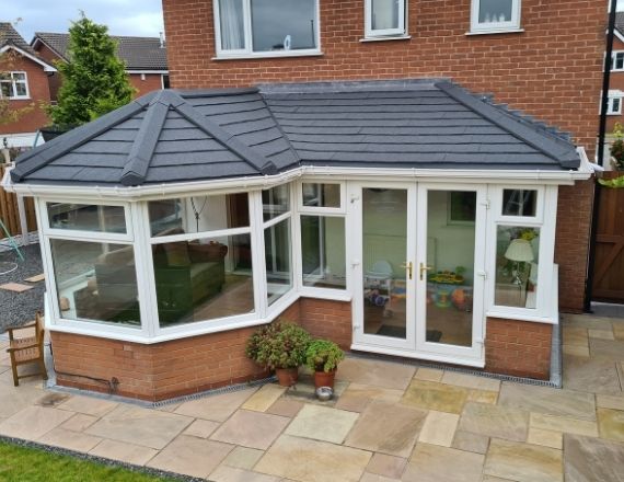 Conservatory re roof done with Metrotile
